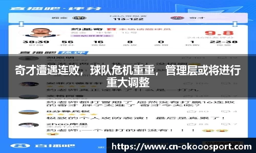 奇才遭遇连败，球队危机重重，管理层或将进行重大调整