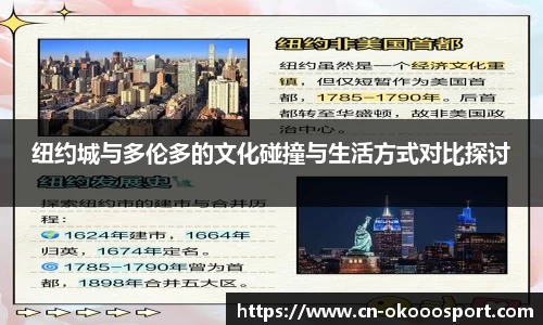 纽约城与多伦多的文化碰撞与生活方式对比探讨